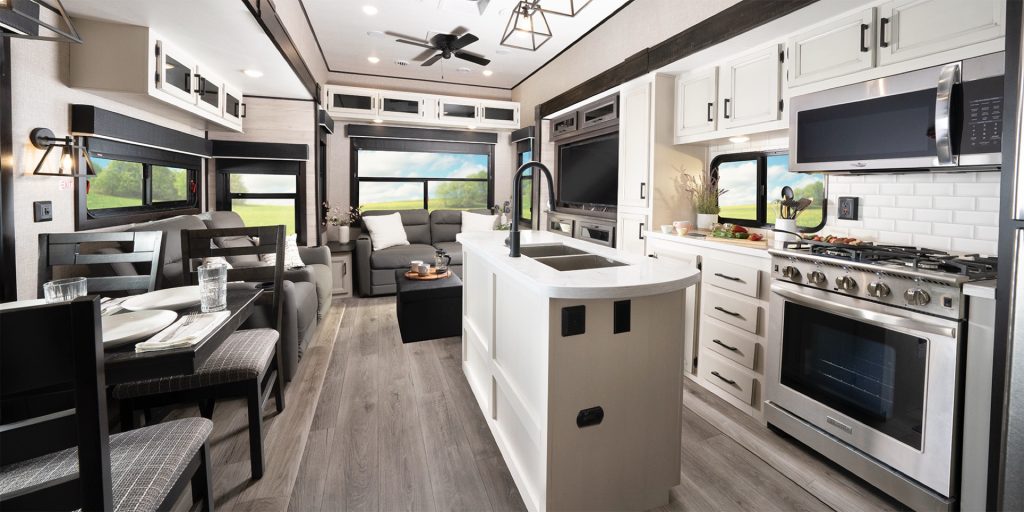 Bungalow Kitchen and Living Space