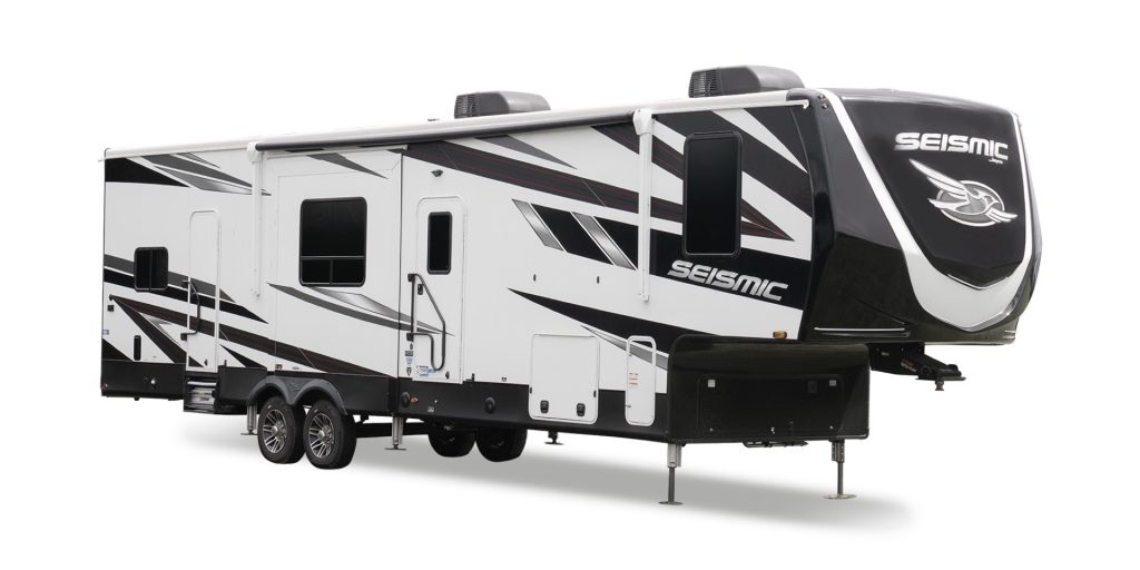 Jayco Seismic RV Front Side View